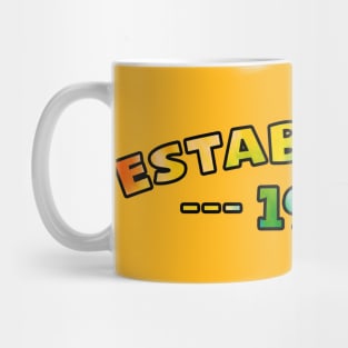 Established 1976 Mug